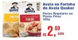 Supermercados Mateus Aveia ou Farinha de Aveia Quaker oferta