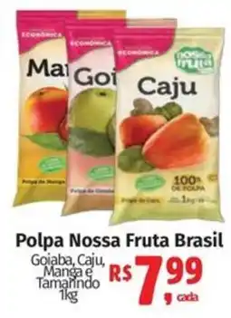 Mix Mateus Polpa Nossa Fruta Brasil oferta
