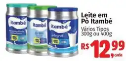 Mix Mateus Leite em Pó Itambé oferta