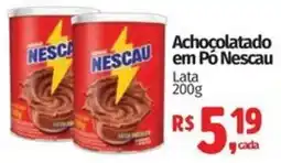 Mix Mateus Achocolatado em Pó Nescau oferta
