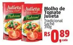 Mix Mateus Molho de Tomate Julieta Tradicional oferta