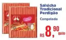 Supermercados Mateus Salsicha Tradicional Perdigão oferta