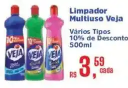 Supermercados Mateus Limpador Multiuso Veja oferta