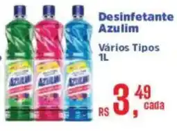 Supermercados Mateus Desinfetante azulim oferta