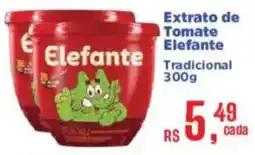 Supermercados Mateus Extrato de Tomate Elefante Tradicional oferta