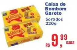 Supermercados Mateus Caixa de Bombom Garoto Sortidos oferta