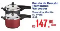 Supermercados Mateus Panela de Pressão Tramontina Vancouver oferta