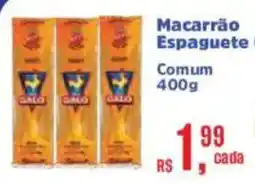Supermercados Mateus Macarrão Espaguete Comum oferta