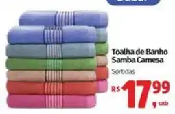 Mix Mateus Toalha de Banho Samba Camesa oferta