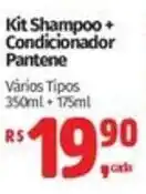 Mix Mateus Kit Shampoo + Condicionador Pantene oferta