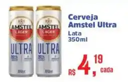 Supermercados Mateus Cerveja Amstel Ultra oferta