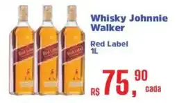 Supermercados Mateus Whisky Johnnie Walker Red Label oferta