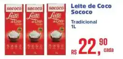 Supermercados Mateus Leite de Coco Sococo Tradicional oferta
