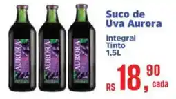 Supermercados Mateus Suco de Uva Aurora oferta