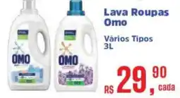 Supermercados Mateus Lava Roupas Omo Vários Tipos oferta