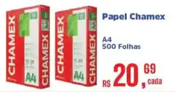 Supermercados Mateus papel chamex oferta