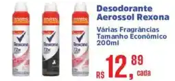 Supermercados Mateus Desodorante Aerossol Rexona oferta
