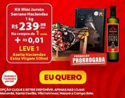 Hirota Food Supermercado Kit Mini Jamón Serrano Haciendas oferta