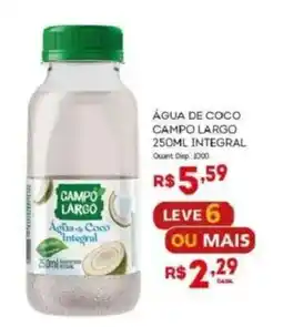 Bistek Supermercados Água de coco integral oferta