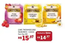Bistek Supermercados chá twinings 15g sabores - cada oferta
