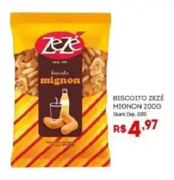 Biscoito zeze mignon
