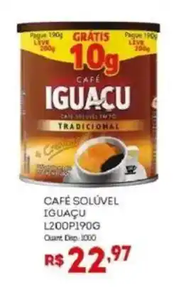 Bistek Supermercados Café solúvel iguaçu oferta