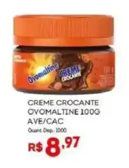 Bistek Supermercados Creme crocante ovomaltine oferta