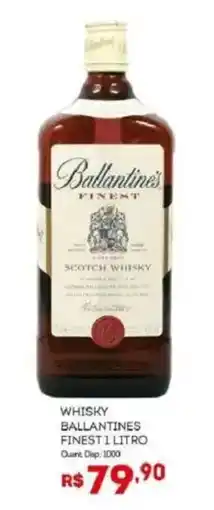 Bistek Supermercados Whisky ballantines finest 1 litro oferta