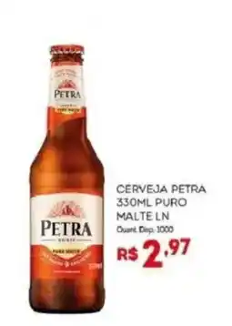Bistek Supermercados Cerveja petra 330ml puro malte ln oferta