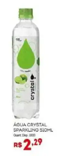 Bistek Supermercados Água crystal sparkling oferta