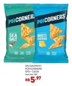 Bistek Supermercados Salgadinho popcorners oferta