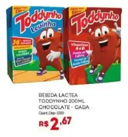 Bistek Supermercados bebida lactea toddynho chocolate oferta