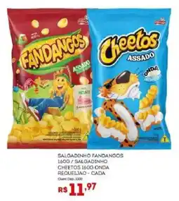 Bistek Supermercados Salgadinho fandangos / salgadinho cheetos onda oferta