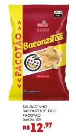 Bistek Supermercados Salgadinho baconzitos pacotao oferta