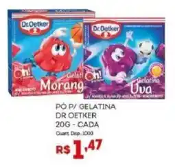 Bistek Supermercados Pó p/ gelatina dr oetker oferta