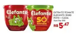 Bistek Supermercados Extrato tomate elefante oferta