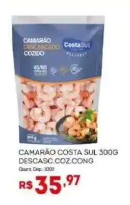 Bistek Supermercados Camarão costa sul descasc. coz. cong oferta