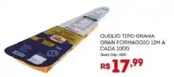 Bistek Supermercados Queijo tipo grana oferta