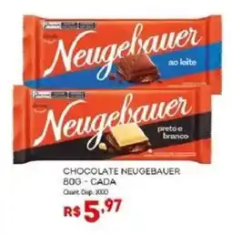 Bistek Supermercados Chocolate neugebauer preto e branco oferta