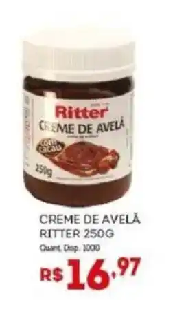 Bistek Supermercados Creme de avelã ritter oferta