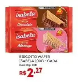 Bistek Supermercados Biscoito wafer isabela oferta