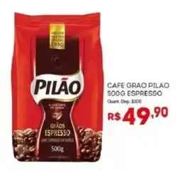 Bistek Supermercados Cafe grao pilao espresso oferta