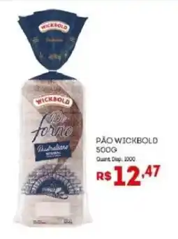 Bistek Supermercados Pão wickbold oferta