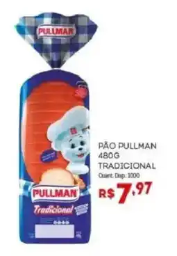 Bistek Supermercados Pão pullman tradicional oferta