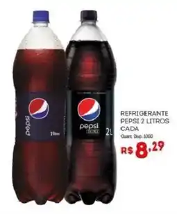 Bistek Supermercados Refrigerante pepsi 2 litros cada oferta