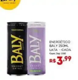 Bistek Supermercados Energético baly oferta