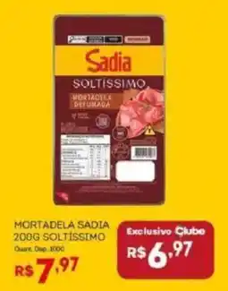 Bistek Supermercados mortadela sadia soltíssimo oferta