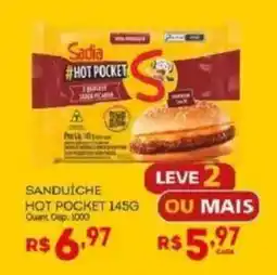 Bistek Supermercados Sanduíche hot pocket oferta