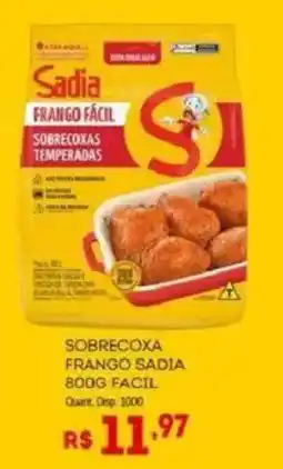 Bistek Supermercados Sobrecoxa frango sadia oferta