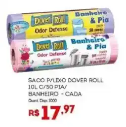Bistek Supermercados Saco p/lixo dover roll oferta